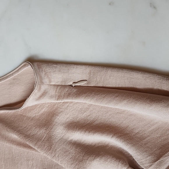 Zara shimmering sand gold blouse size medium - Picture 6 of 10